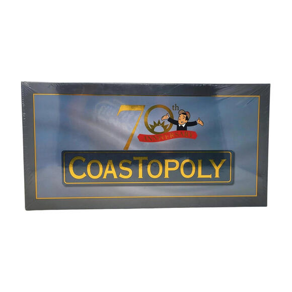Coast Produce Company Los Angeles California MONOPOLY GAME COASTOPOLY 70 years